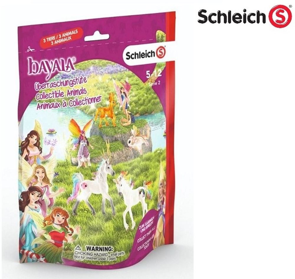 Schleich bayala verrassingszak met 3 fan