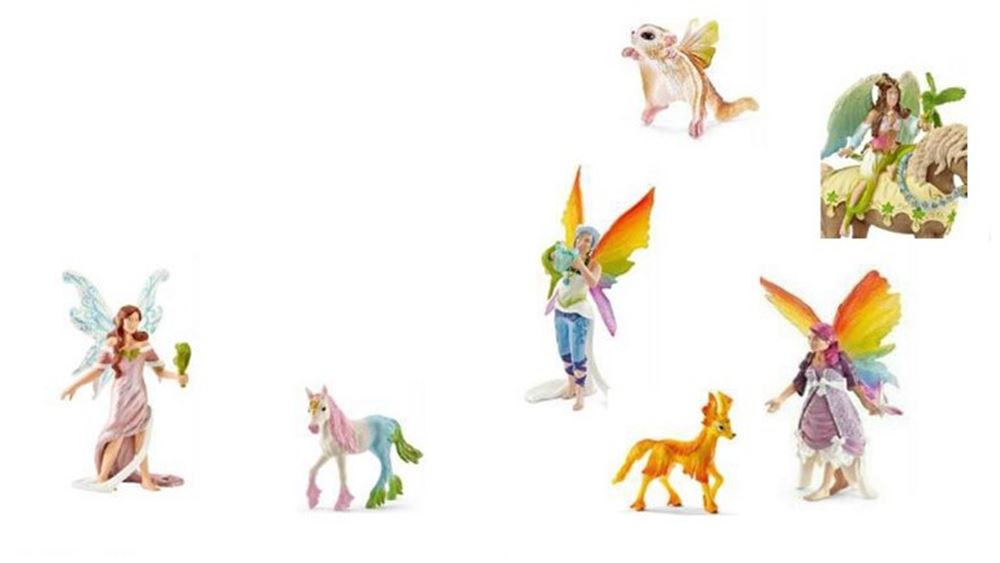 Schleich bayala verrassingszak met 3 fan