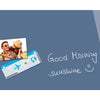Sigel si-b1207 glasmagneetbord be!board gepoederd blauw 600x400x9mm incl. 2 magneten