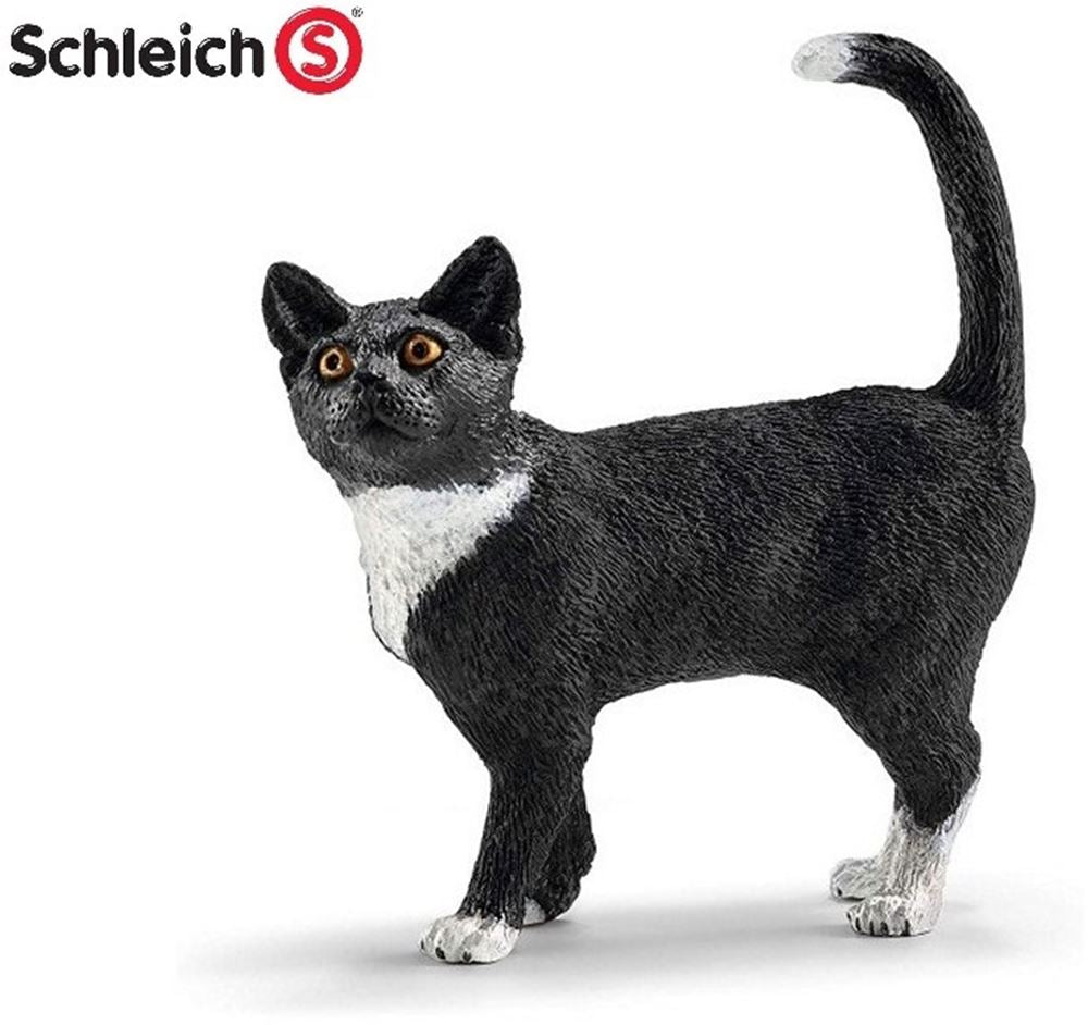 Schleich zwarte kat. 5 cm. 3+