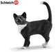 Schleich zwarte kat. 5 cm. 3+