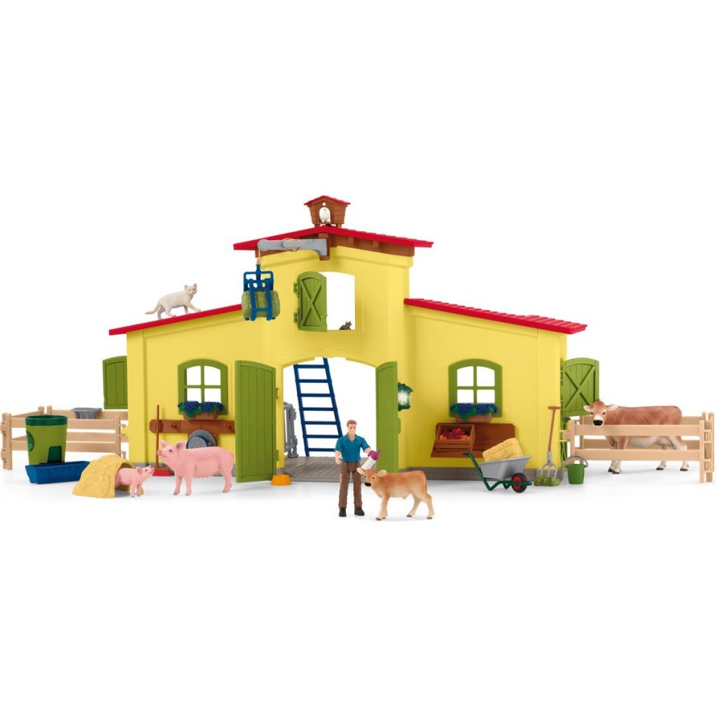 Schleich FARM WORLD Grote Stal 42605