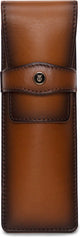 Lapis bard penetui - bruin leder - geschikt voor 2 pennen - sf-wp32768