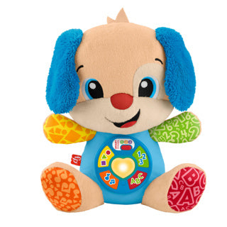 Fisher-price leerplezier meegroeispeelgoed puppy - muzikale knuffel