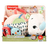 Fisher-price op de buik spelen zwervende neushoorn