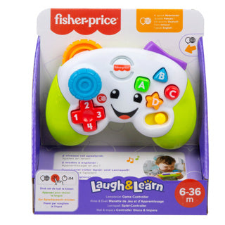Fisher-price leerplezier spelen en leren controller - muzikaal babyspeelgoed met lichtjes
