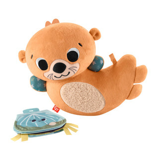 Fisher-price 2-in-1 schommelende otter - knuffel