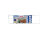 Metaltex tomado - droogrek iseo - 2 meter drooglengte - 58x17cm - wit - radiator - balkon - camping - inklapbaar - breedte aan te passen - afbeelding 1