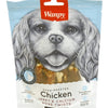 Wanpy Oven-roasted chicken jerky calcium bone twists