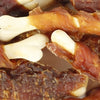 Wanpy Oven-roasted chicken jerky calcium bone twists