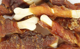 Wanpy Oven-roasted chicken jerky calcium bone twists - afbeelding 4