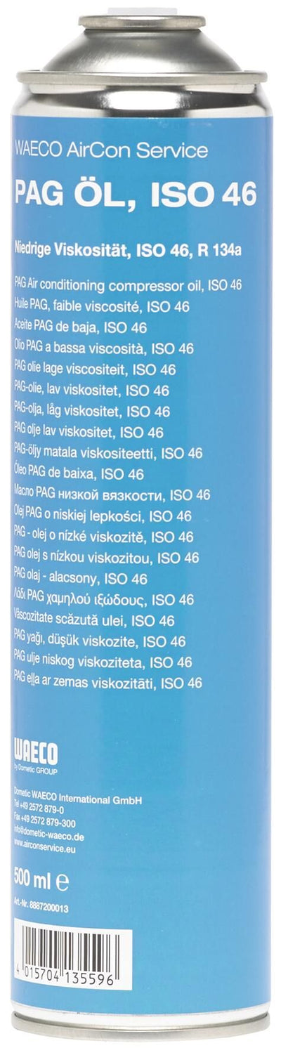 Waeco klimakompressoröl pag 46 air conditioning compress f.r134a, 500ml