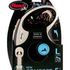 Flexi Rollijn new comfort tape zwart