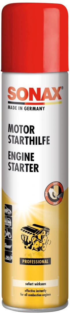 Sonax starthilfespray motorstarthilfe start aid 200 ml spray can