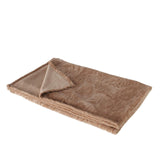 Boltze home woondeken taupe 130cm - afbeelding 1