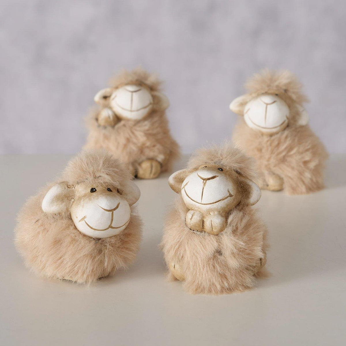 Boltze home figuur schaap 4,5x5x5,5cm