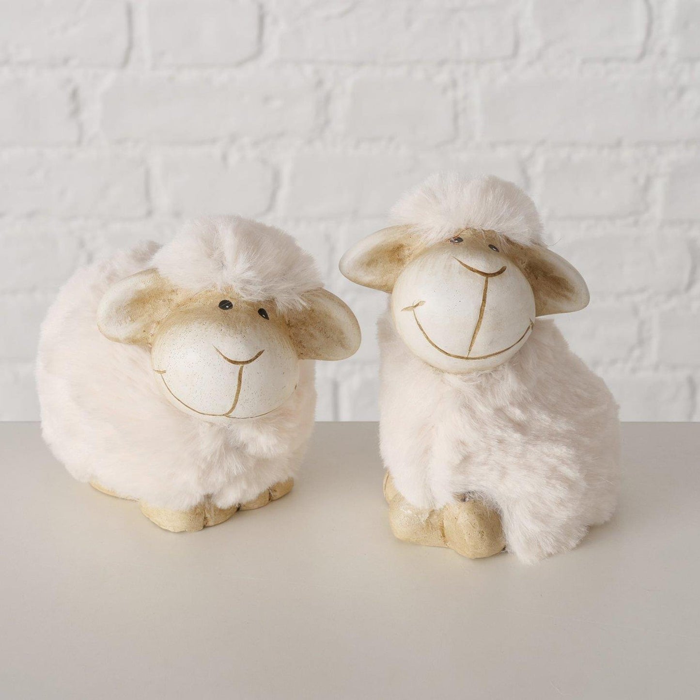 Boltze home figuur schaap 10x7x10cm