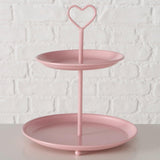 Boltze home etagã¨re posita roze ø21xh25cm - afbeelding 2