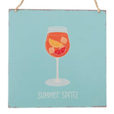 Boltze home wandbord summer spritz 20x20x0,5cm 3 assorti - afbeelding 2