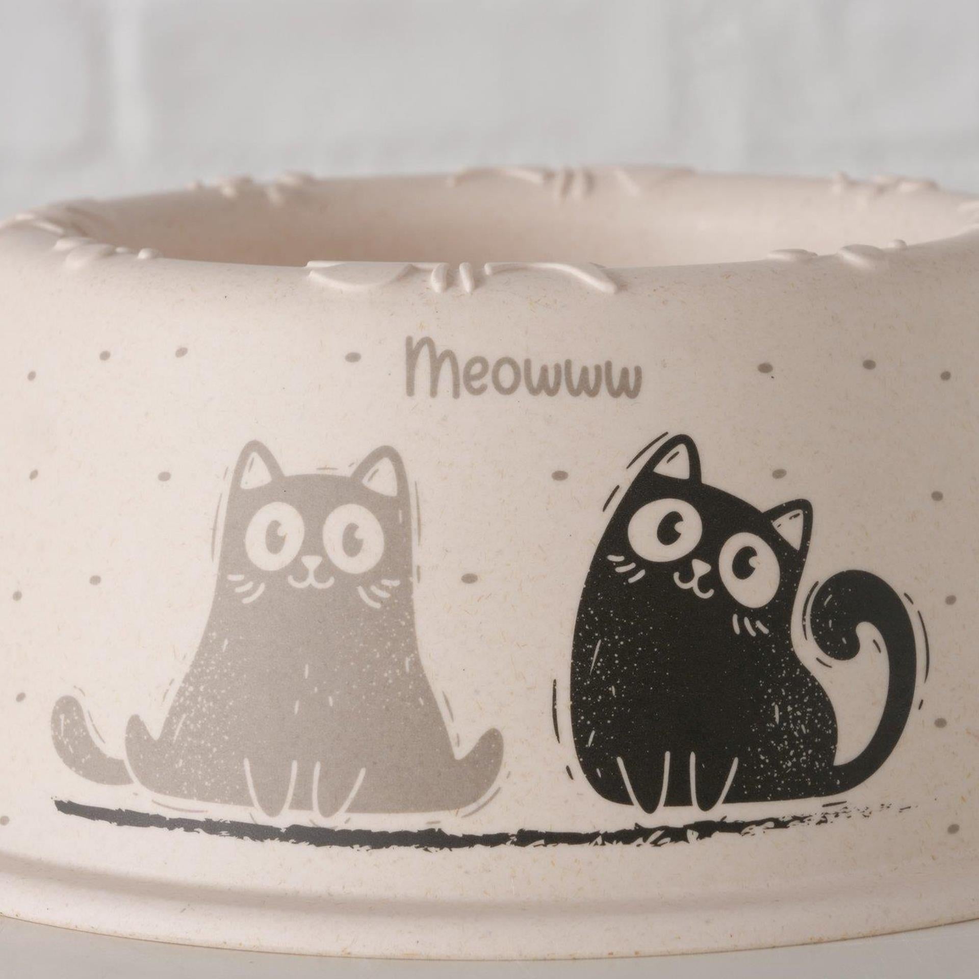 Boltze home voederbak mollie kat ø17xh7cm