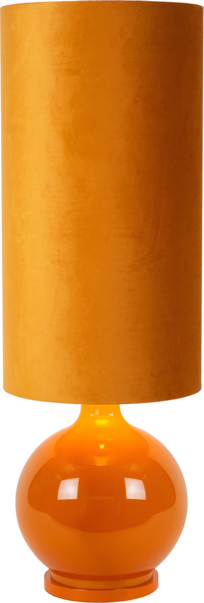 Lucide esterad - vloerlamp - ø 34 cm - 1xe27 - okergeel