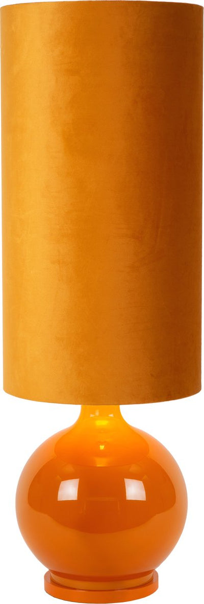 Lucide esterad - vloerlamp - ø 34 cm - 1xe27 - okergeel