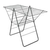 Metaltex rotterdam droogrek 25 m drooglijn 134x58x98 cm zwart
