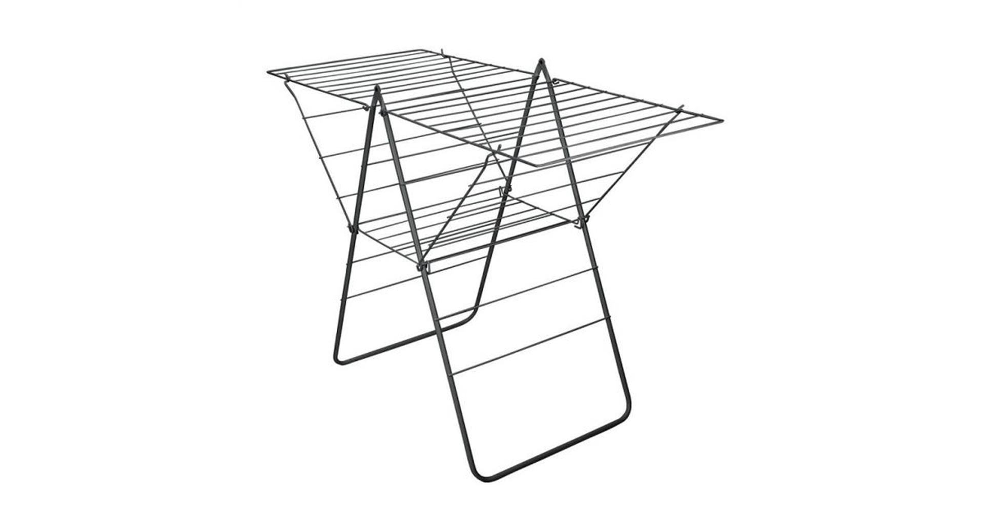 Metaltex tomado - droogrek rotterdam - 25 meter drooglengte - zwart