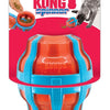 Kong Treat spinner voer snack dispenser oranje blauw