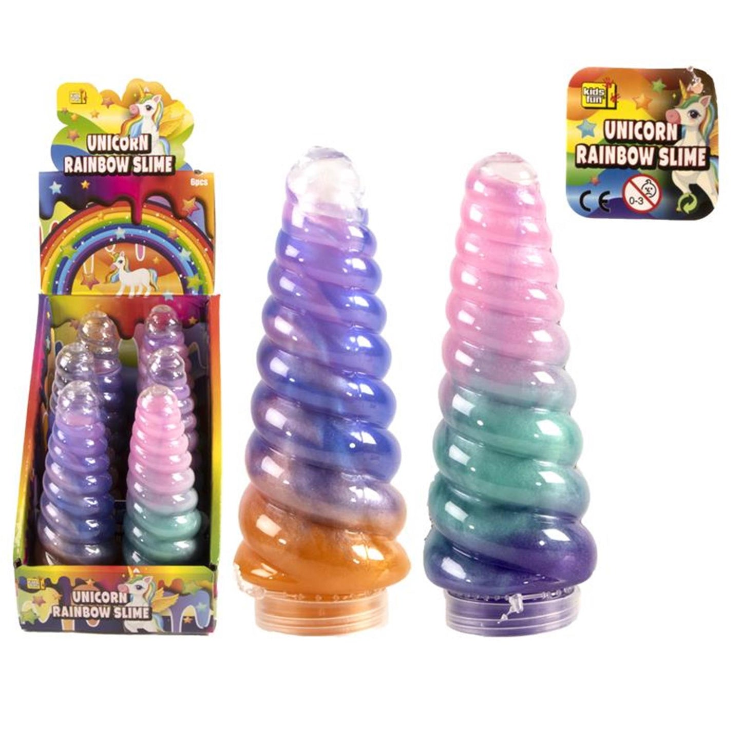 Ty slime put unicorn rainbow 13cm