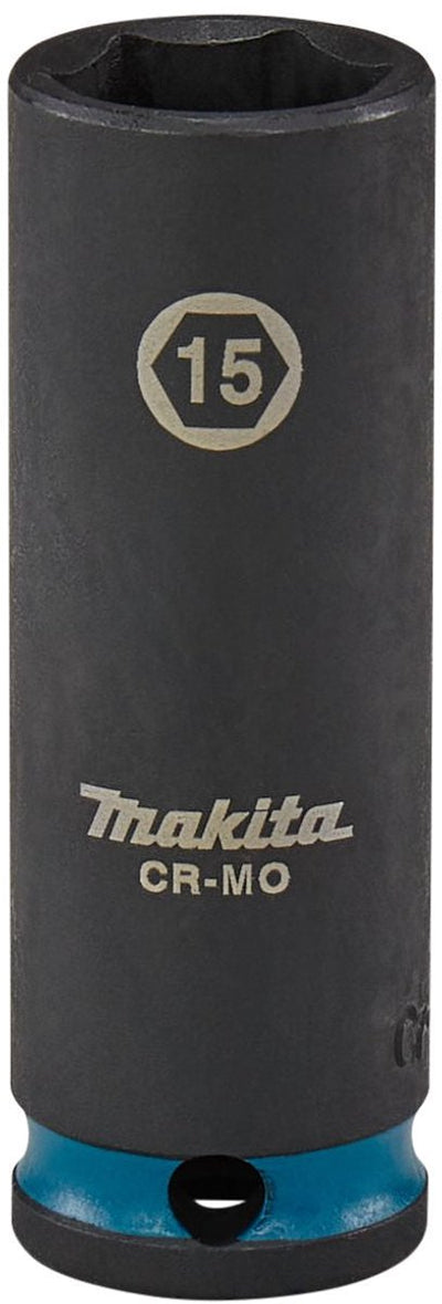 Makita e-16324 impact black krachtdop 3 8 | 15 x 63 mm