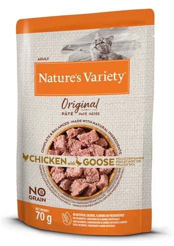 Natures variety Original pouch chicken goose