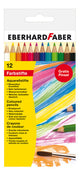 Eberhard faber ef-516012 aquarelpotlood kartonetui à 12 stuks met penseel
