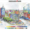 Eberhard faber aquarelpotlood - artist color - 36 stuks - metaaletui - ef-516036