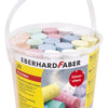 Eberhard faber ef-526520 stoepkrijt glitter 20 stuks in emmer