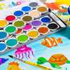 Eberhard faber verfdoos - winner - 24 kleuren - inclusief mengpalet - ef-578324
