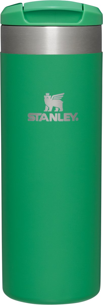 Stanley aerolight transit thermosbeker 0.47l - houdt 6 uur warm - 8 uur koud - vaatwasmachinebestendig - lekvrij - geschikt voor bekerhouder in auto - koffiebekers to go - meadow