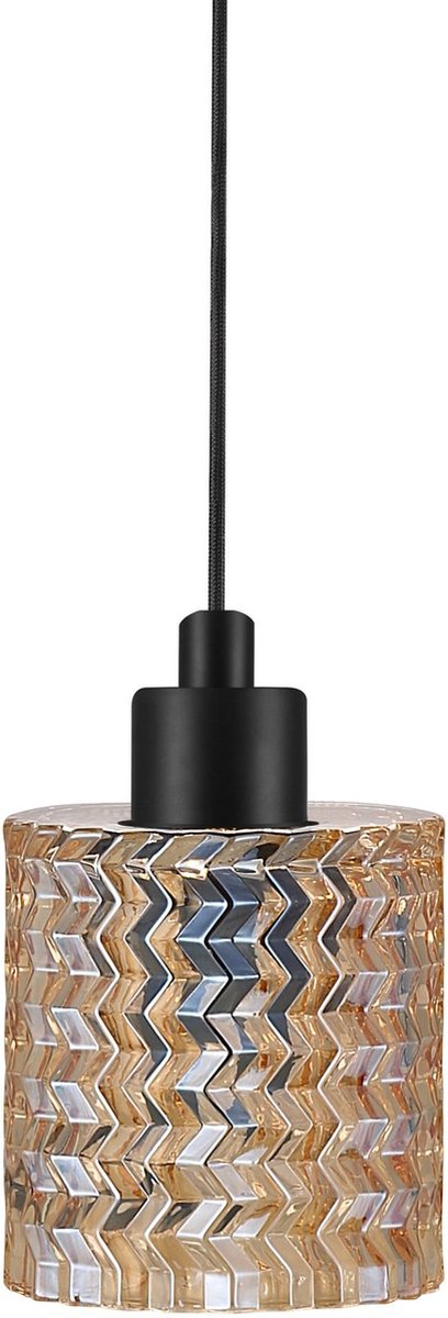 Nordlux hollywood-hanglamp-e27-amber glas