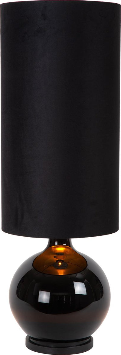 Lucide esterad - vloerlamp - ø 34 cm - 1xe27 - zwart