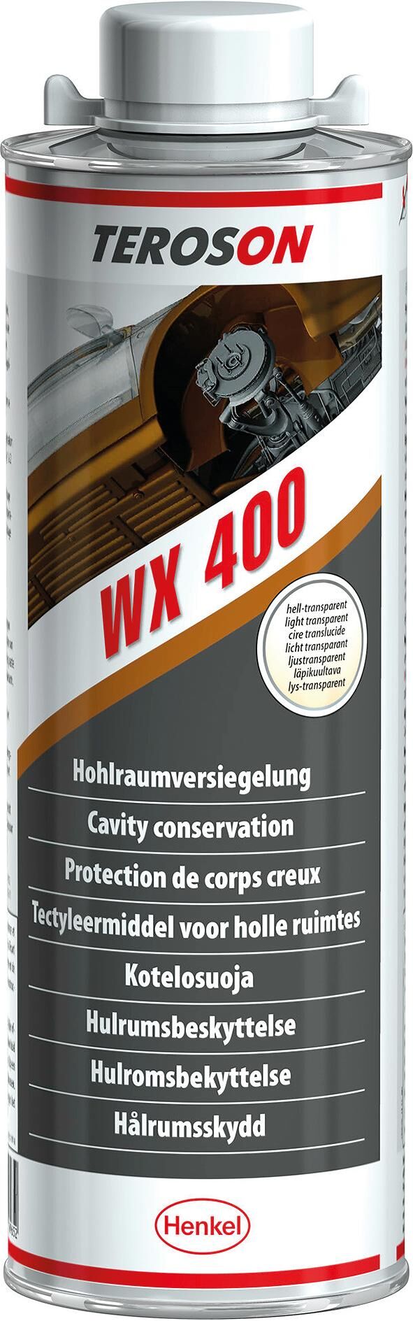 Teroson afdichting van holtes terotex wx 400 terotex-hv-400 light 1 lt dose