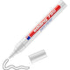 Edding lakmarker 750 4-750 049 ultra 2-4 mm wit rond permanent geurloos