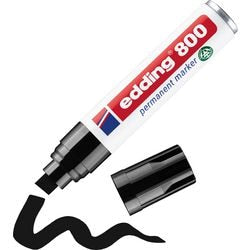 Permanent marker edding 800 ultra 4-12mm zwart schuin sneldrogend waterbestendig