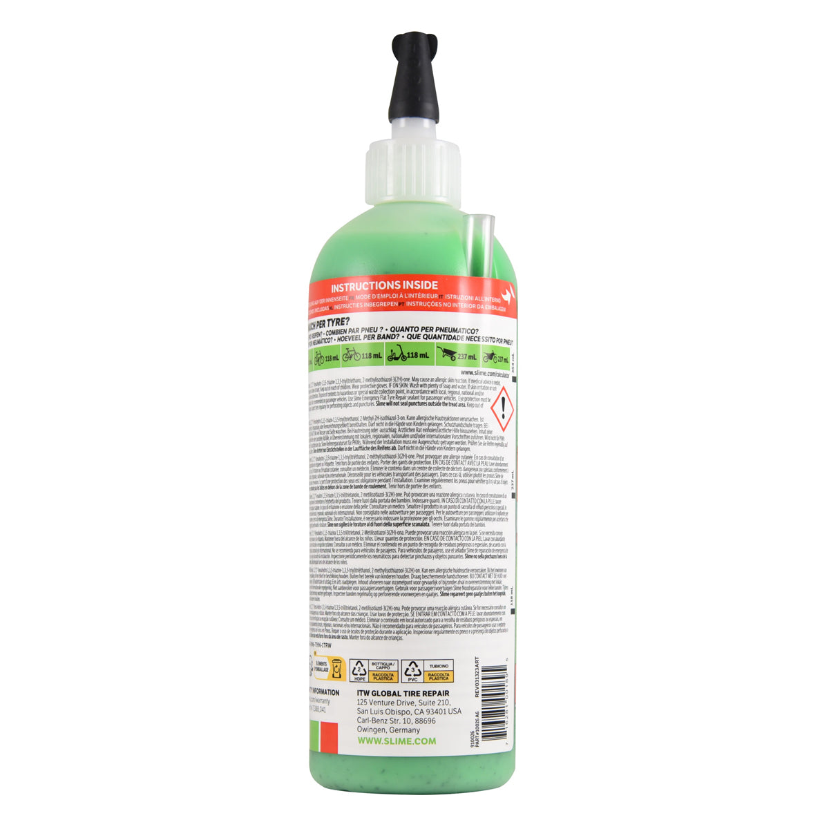 Slime binnenband anti-lek middel 473 ml