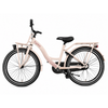 Kyoso kinderfiets blossom mocha 24 inch met remnaaf - mat taupe roze