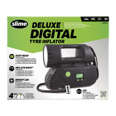 Slime deluxe 12v digitale bandenpomp compressor