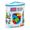 Mega bloks grote bouwtas - 60 blokken - classic bouwstenen voor 1+ jaar