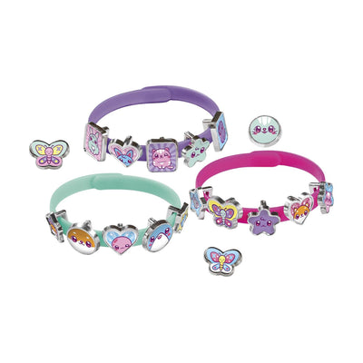 Mini mymy totum 3 kawai schuif armbandjes maken met 18 dieren schuifbedels - speelgoed meisjes vanaf 3 jaar cadeautip