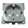 C-line wandcontactdoos camper en caravan 230 volt grijs