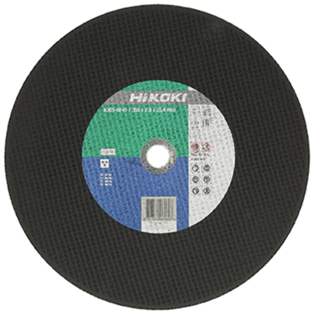 Hikoki accessoires doorslijpschijf voor metaal 350 x 25,4 x 2,8 mm 4100242