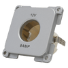 C-line 12 volt stopcontact camper en caravan zilver
